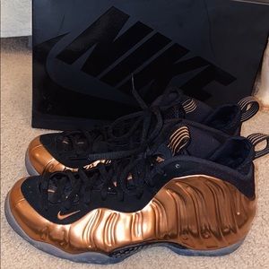 Bronze Nike Air Foamposits